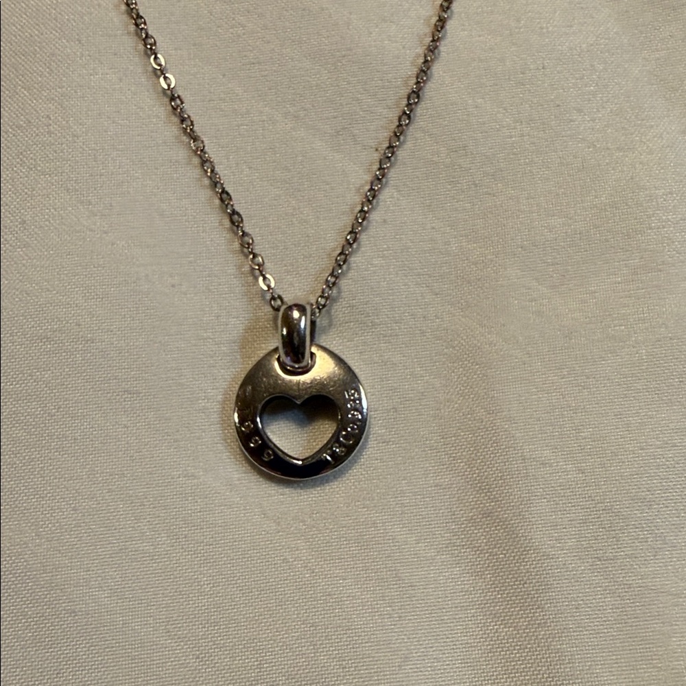 Tiffany & Co 925 Heart Pendant